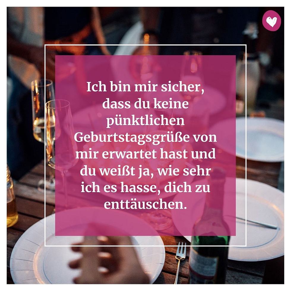 Entschuldigung geburtstag vergessen Geburtstag Vergessen?