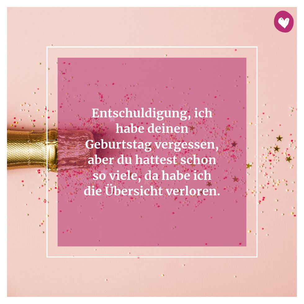 Geburtstag Vergessen Mit Diesen Spruchen Sorgen Sie Fur Einen Lacher Liebenswert Magazin