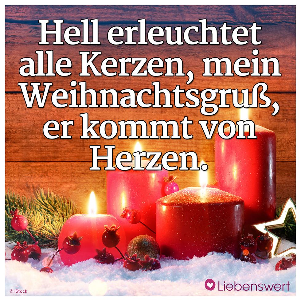 Texte Fur Weihnachtskarten Die Schonsten Spruche Liebenswert Magazin