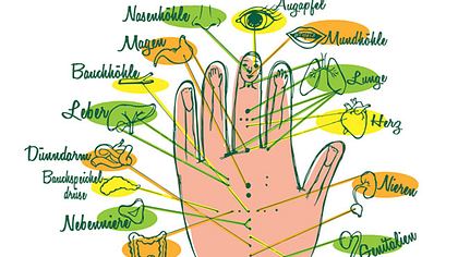 Akupressurpunkte der Handreflexzonen: Schmerzen leicht wegmassieren - Foto: carlacastagno / iStock
