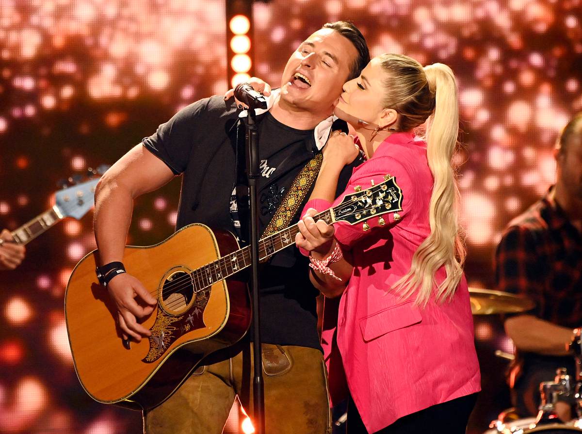 Die Schlagerstars Andreas Gabalier und Beatrice Egli. 