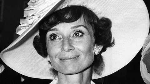 Audrey Hepburn im Jahr 1973. - Foto:  Keystone/Getty Images