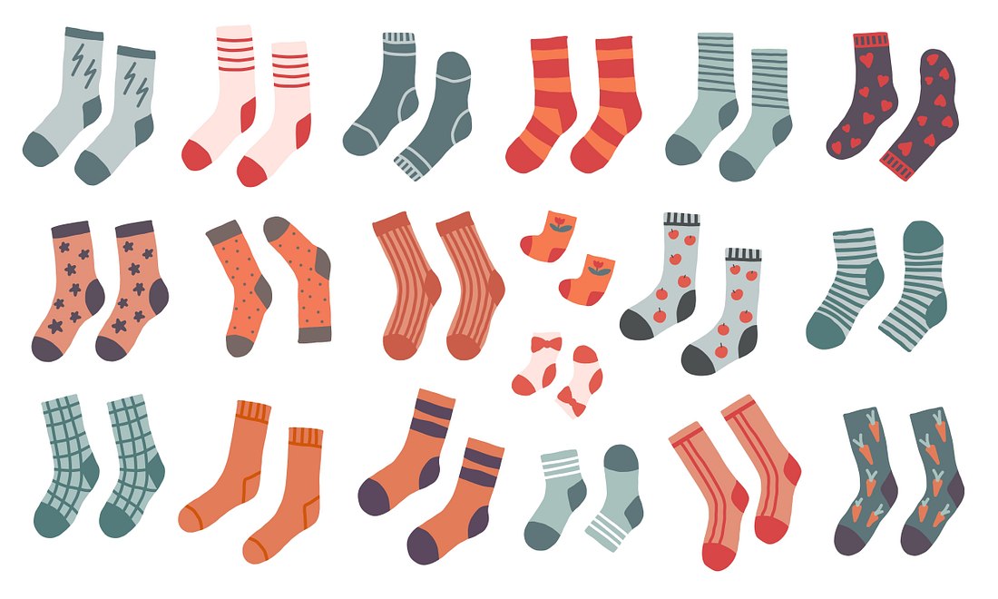Beheizbare Socken