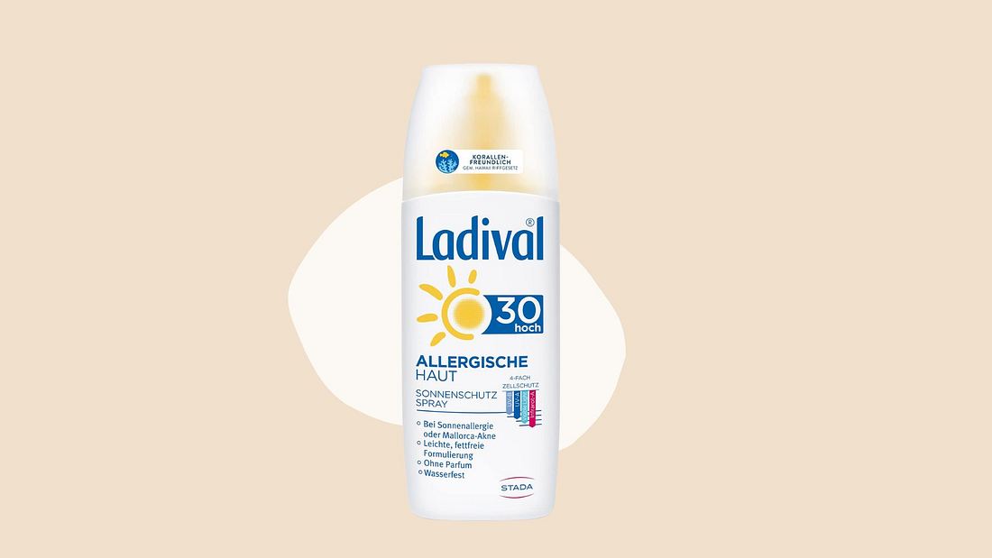 Die besten Sonnencremes 2023 unser Platz 4: Allergische Haut Sonnenspray von Ladival Die besten Sonnencremes 2023 unser Platz 4: Allergische Haut Sonnenspray von Ladival