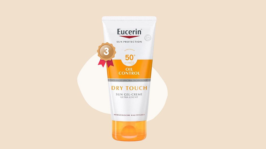 Die besten Sonnencremes 2023 unser Platz 3: Oil Control Dry Touch Sonnencreme von Eucerin Die besten Sonnencremes 2023 unser Platz 3: Oil Control Dry Touch Sonnencreme von Eucerin