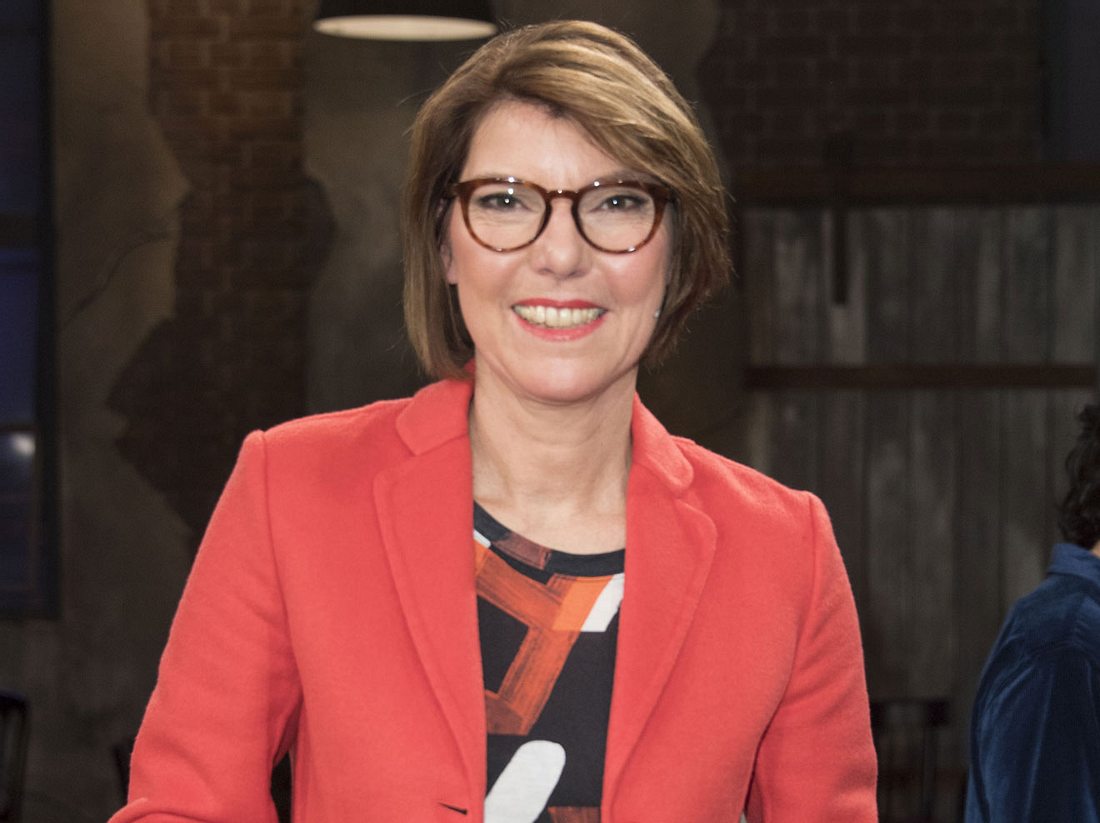 Bettina Böttinger moderiert die Talkshow 'Kölner Treff'. 