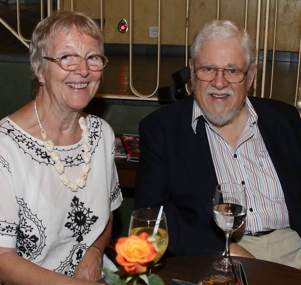Bill Ramsey mit seiner Frau Petra.