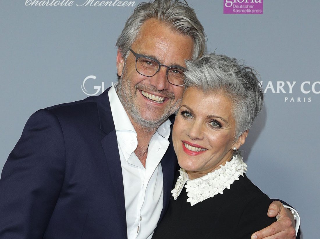 Birgit Schrowange mit Frank Spothelfer. Birgit Schrowange mit Frank Spothelfer.