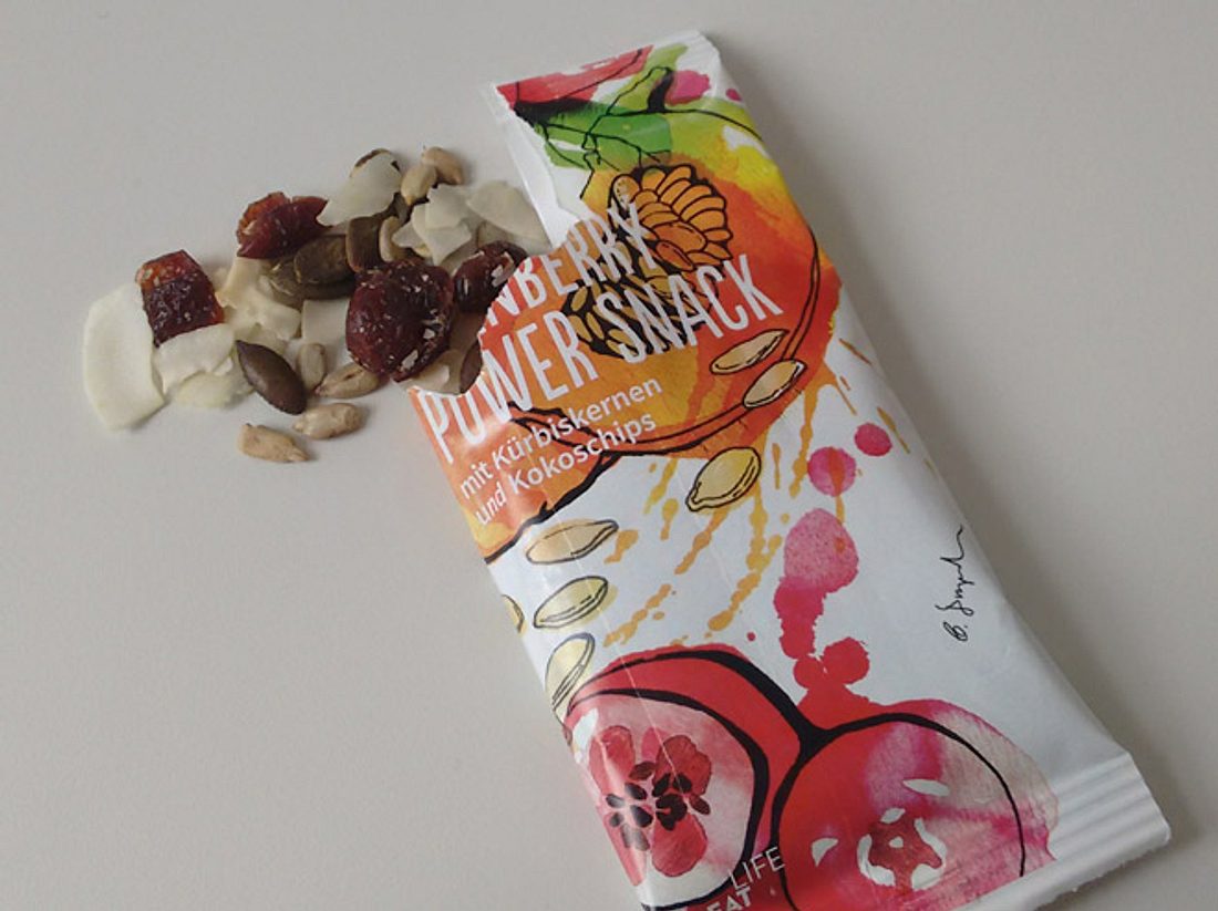 Der Cranberry Power Snack der Immune Plus Box von UpGreatLife.