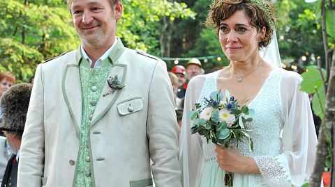 Bei Dahoam is Dahoam steht jetzt Fannys und Gregors Hochzeit an. - Foto: BR / Marco Orlando Pichler