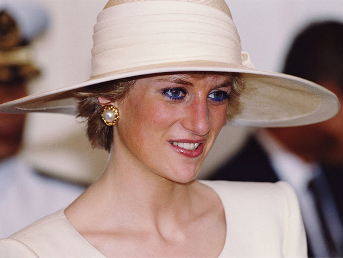 Prinzessin Diana bei einem Besuch in Jakarta 1989.