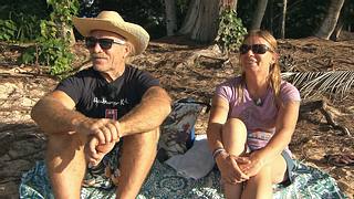 Manuela und Konny Reimann auf leben auf Hawaii. - Foto: RTL II
