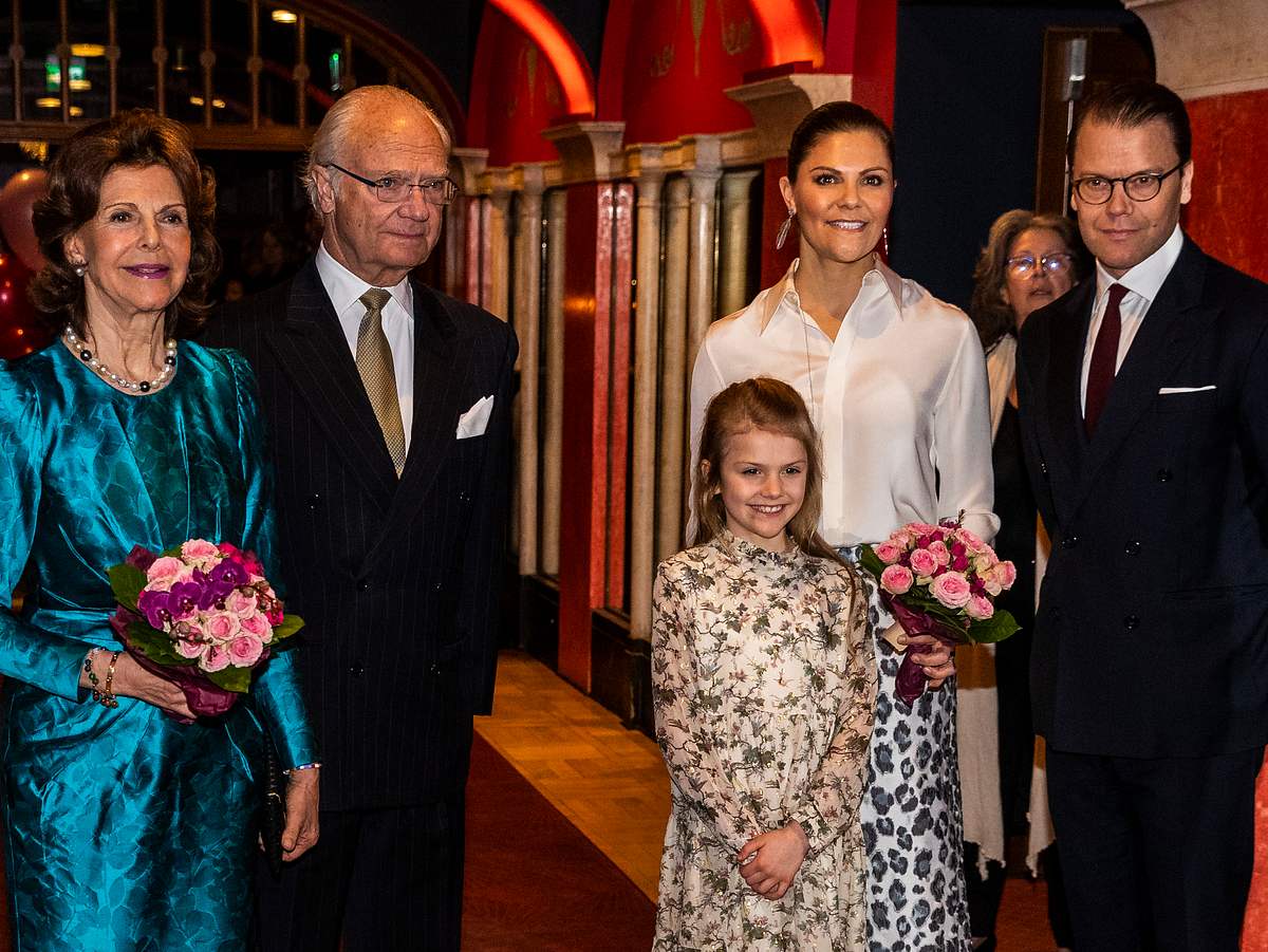 Die schwedische Königsfamilie nimmt an vielen Veranstaltungen teil.