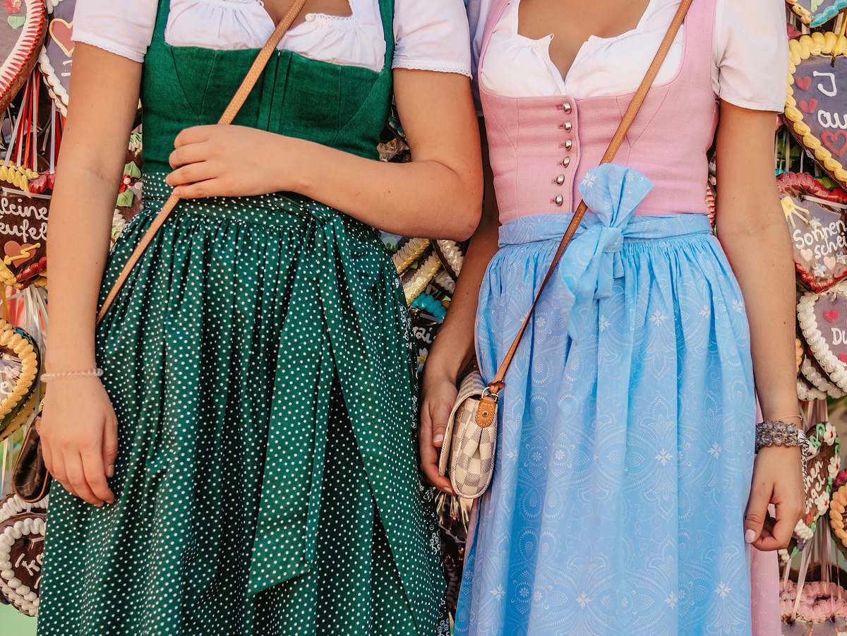 So waschen Sie Ihr Dirndl