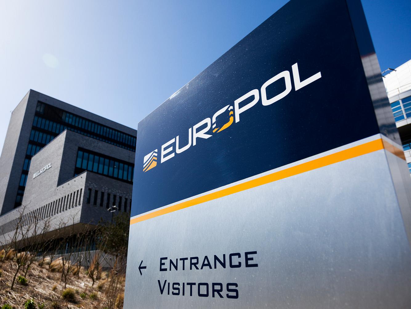 Das Europol Gebäude in Den Haag.