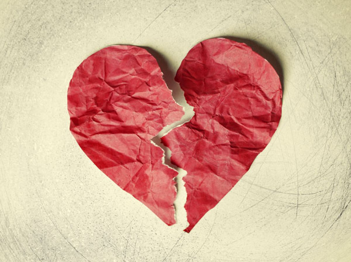 Ein gebrochenes Herz kann sich anfühlen wie ein klassischer Herzinfarkt.