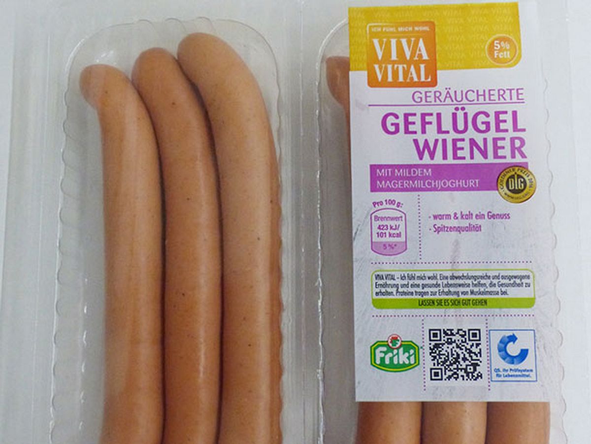 Geflügel-Wiener von Viva Vital werden zurückgerufen.