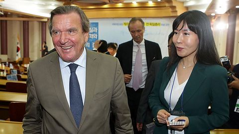 Gerhard Schröder: Hochzeit im Frühjahr!  - Foto: Chung Sung-Jun / GettyImages
