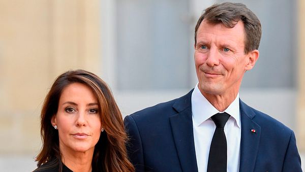 Prinz Joachim und Prinzessin Marie am Élysée-Palast in Paris. - Foto:  BERTRAND GUAY/GettyImages