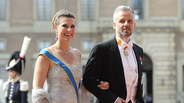Prinzessin Märtha Louise zusammen mit ihrem bereits verstorbenen Ex-Mann Ari Behn. - Foto: Getty Images/ JONATHAN NACKSTRAND 
