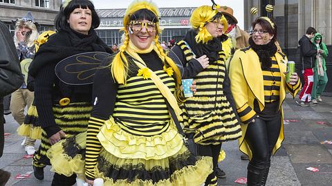 Ein Bienenschwarm als Gruppenkostüm - Foto: SilviaJansen / iStock