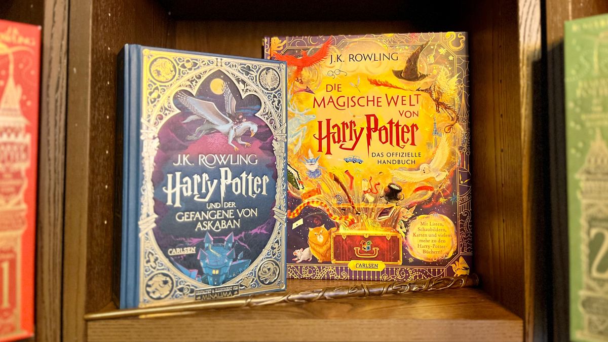 Harry Potter MinaLima und Handbuch