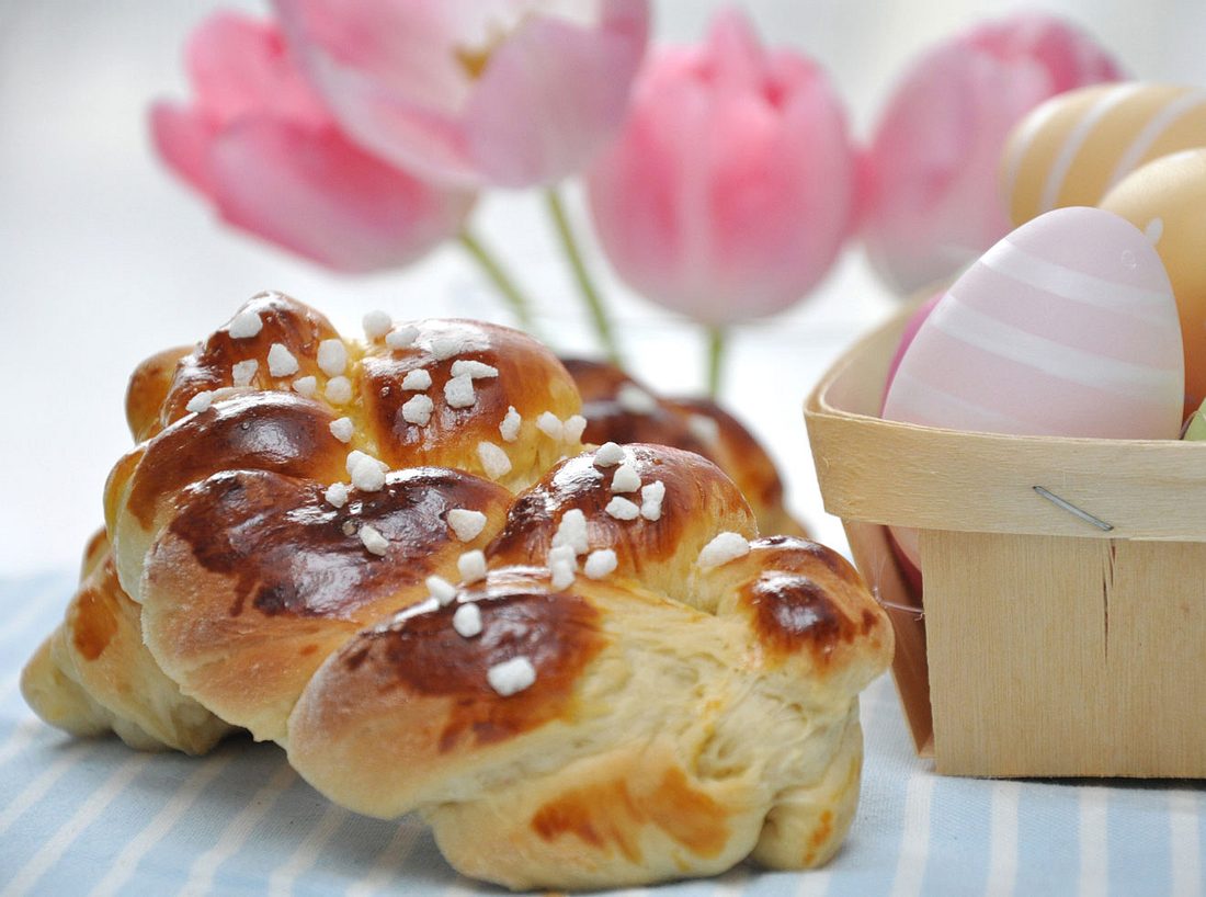Hefezopf-Rezept zu Ostern.