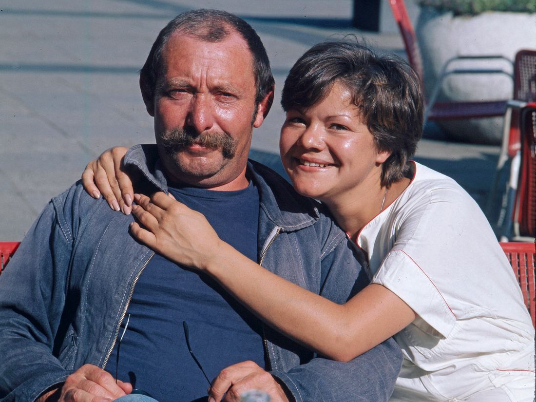 Schauspieler Heinz Schubert und seine Frau Ilse Schubert. Schauspieler Heinz Schubert und seine Frau Ilse Schubert.