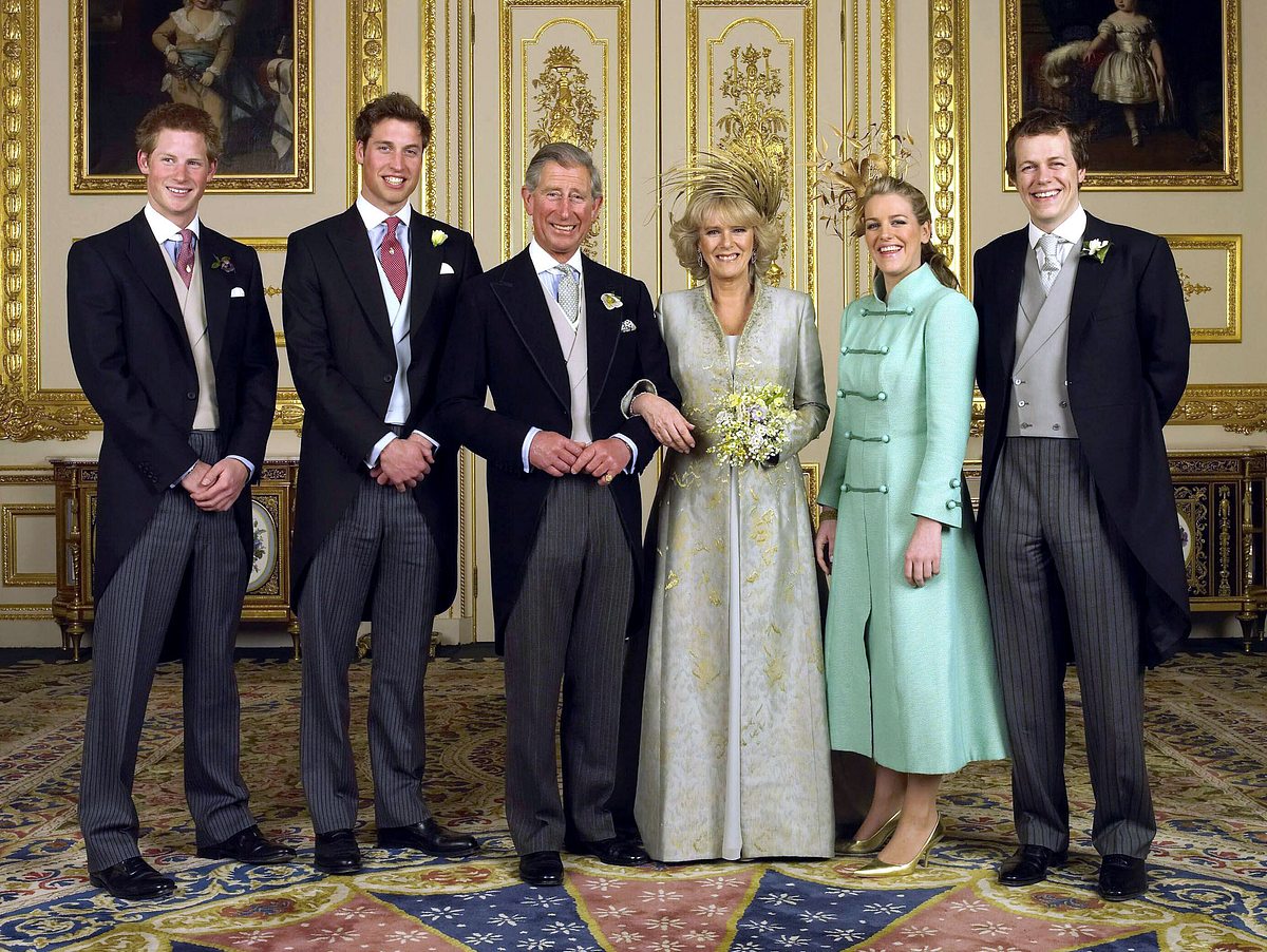 Familienfoto: Hochzeitstag von Prinz Charles und Herzogin Camilla.