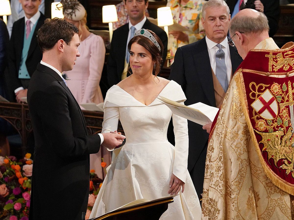 Prinzessin Eugenie bei ihrer Hochzeit