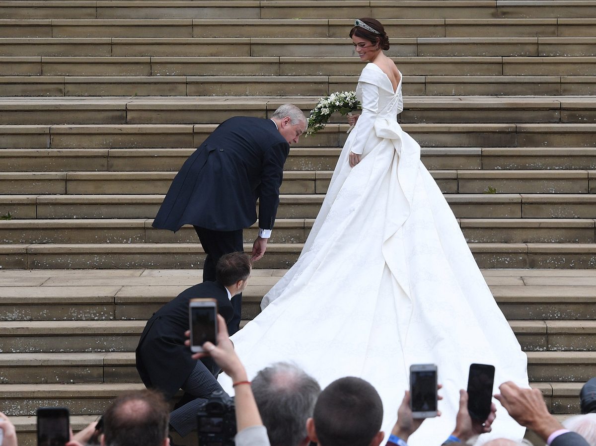 Hochzeit von Eugenie: So schön ist ihr Brautkleid