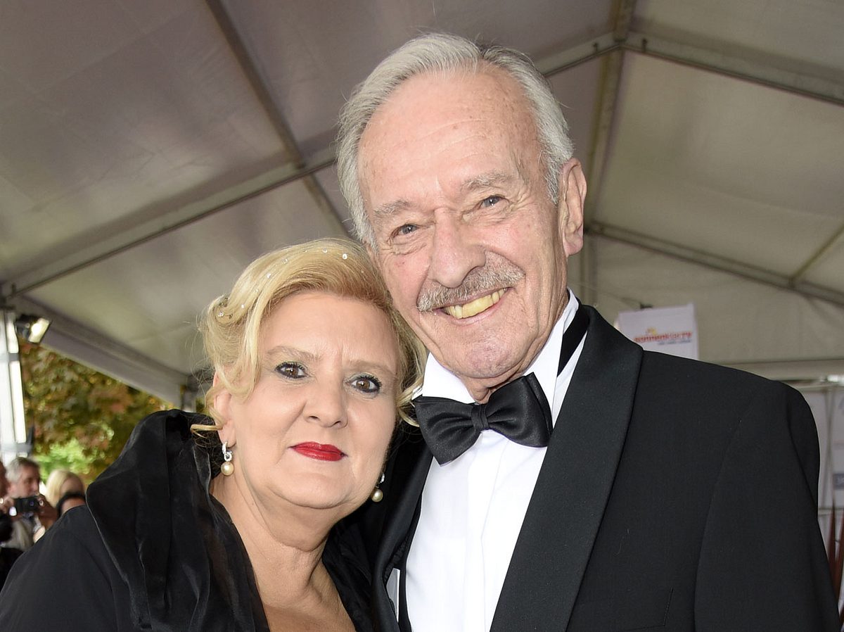 Schauspieler Horst Naumann, Ex-Traumschiff-Arzt, und seine Frau Martina Linn-Naumann.
