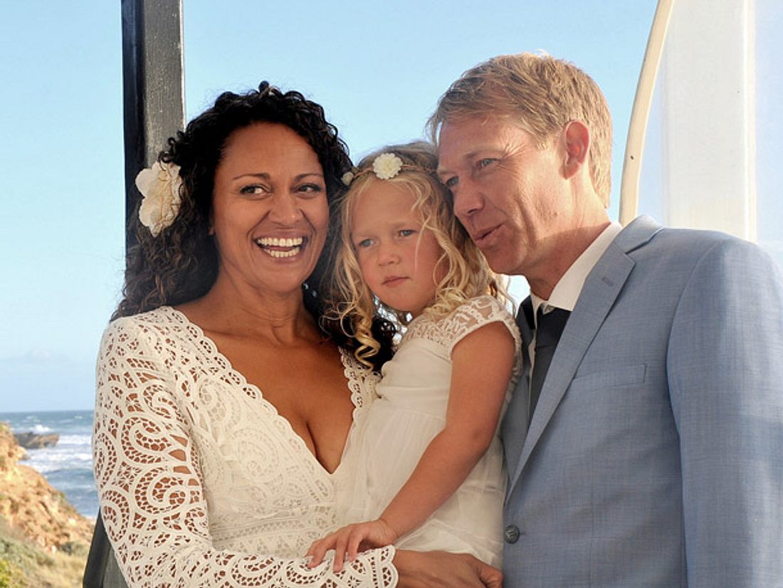 Die in Australien lebende Aminah Hart hat ihren anonymen Samenspender geheiratet.