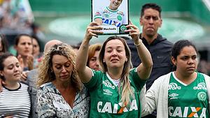 Am 3. Dezember fand die Trauerfeier für die Opfer von Chapecoense statt.  - Foto: Buda Mendes/Getty Images