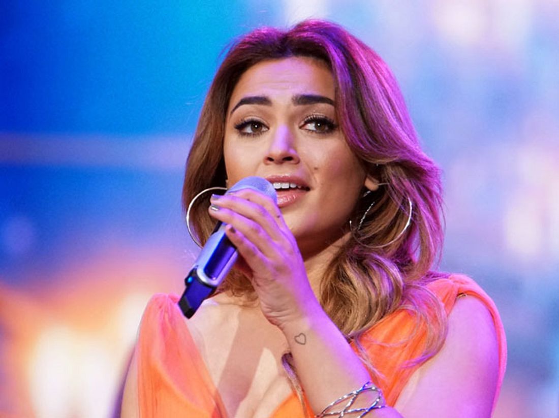 Die Schlagersängerin Maria Voskania steht im Finale von DSDS 2017. Die Schlagersängerin Maria Voskania steht im Finale von DSDS 2017.