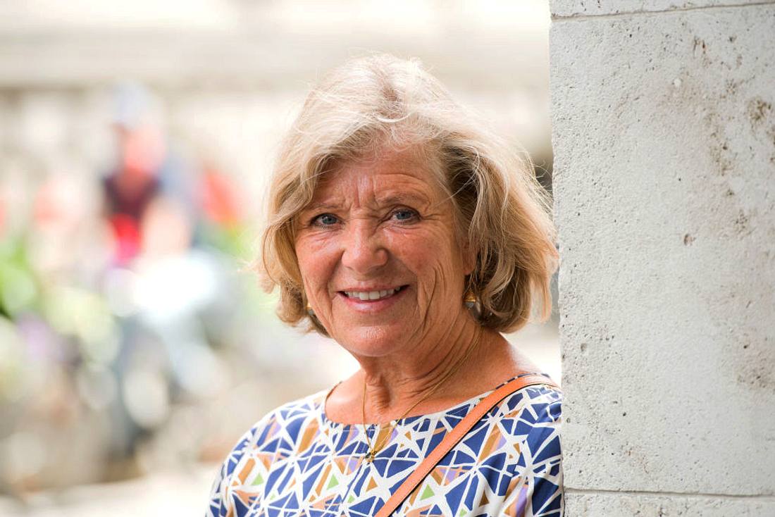 Schauspielerin Jutta Speidel genießt es, Oma zu sein. Schauspielerin Jutta Speidel genießt es, Oma zu sein.