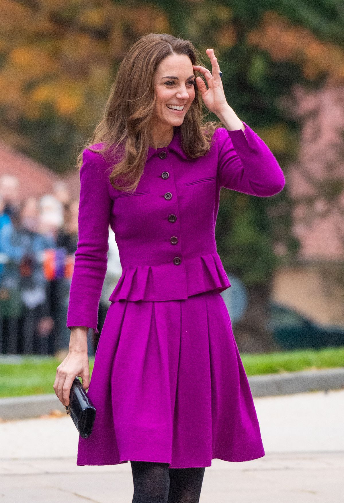 Kate Middleton bei dem Besuch eines Kinderhospiz.