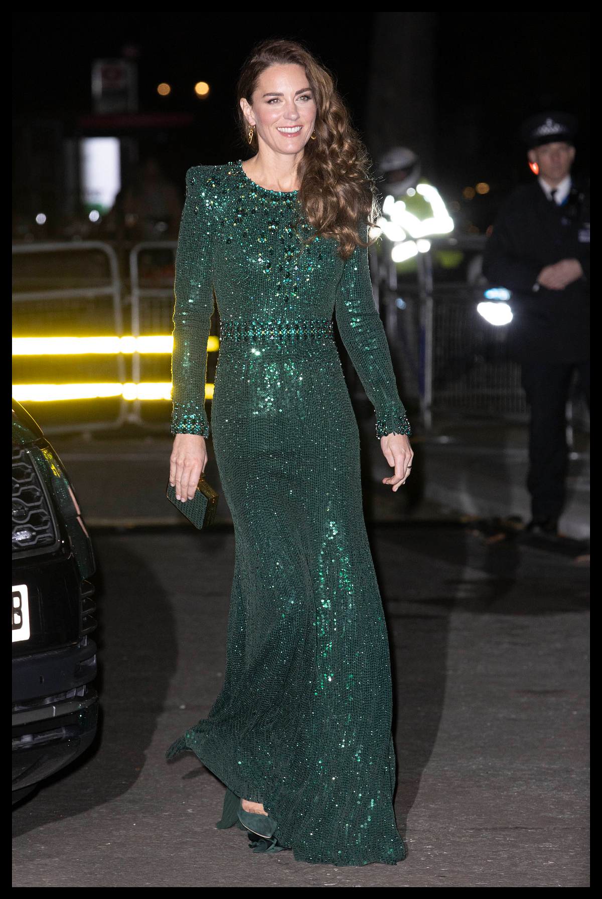 Kate Middelton auf dem Weg zu einer Aufzeichung von Royal Variety Performance