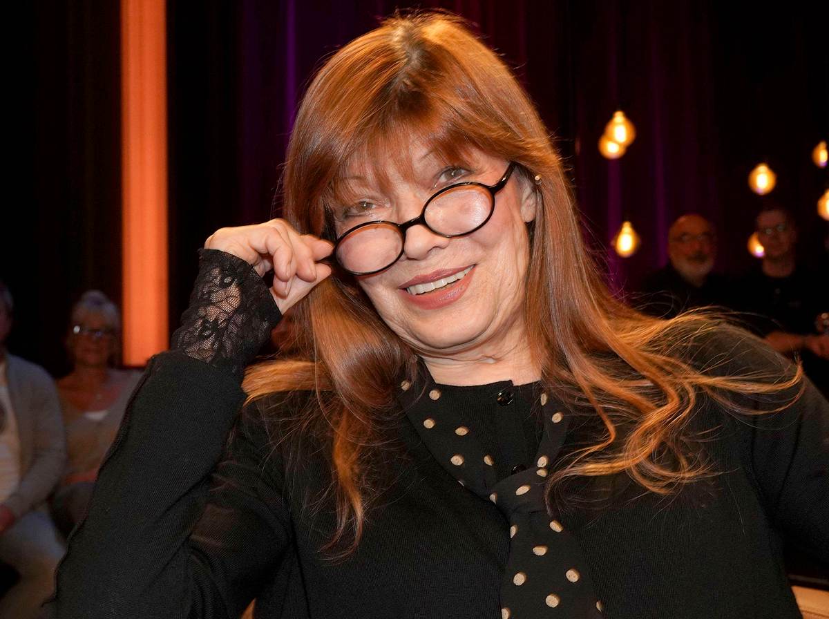 Sängerin Katja Ebstein. Katja Ebstein.