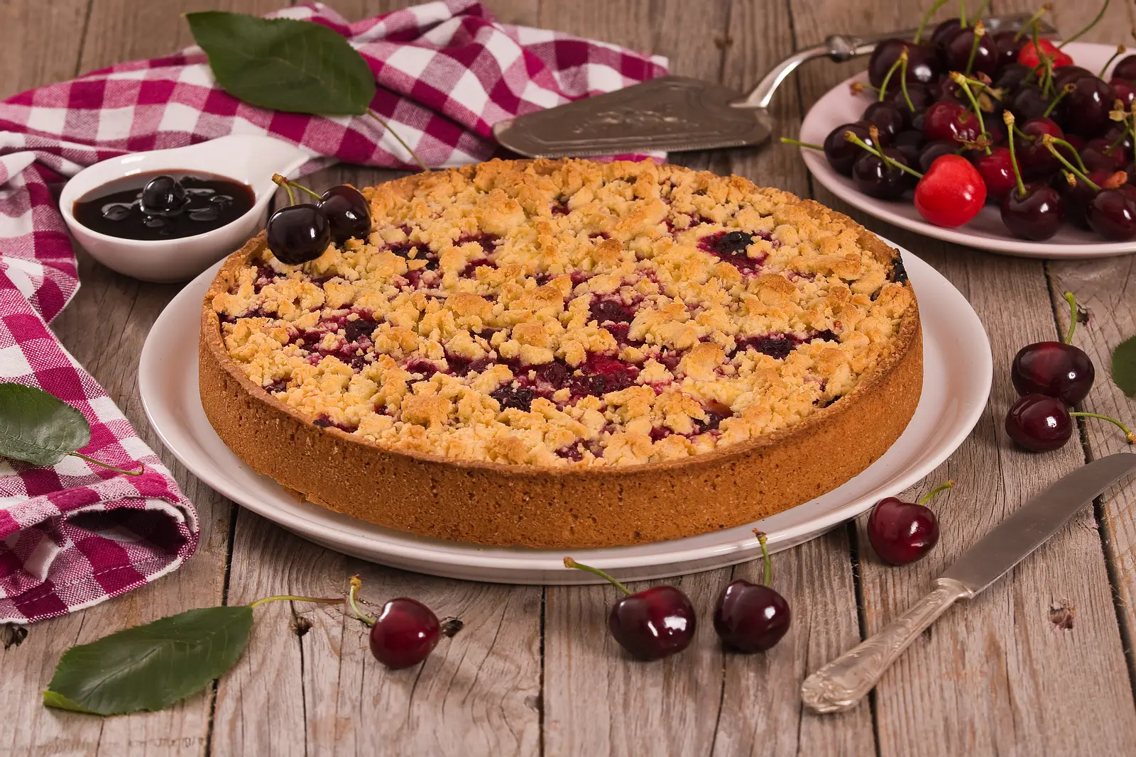 Kirschkuchen Mit Pudding Omas Rezepte Mit Streuseln Und Vom Blech Liebenswert Magazin