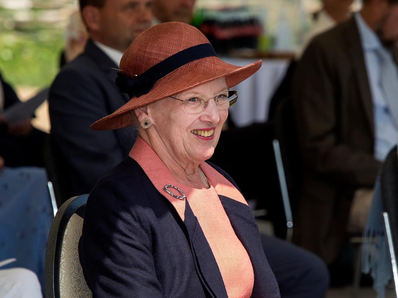 Königin Margrethe bei der Eröffnung der Wikinger-Spiele im Juni 2020.