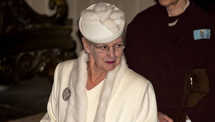 Königin Margrethe mit Blumenstrauß - Foto: Getty Images/ Ole Jensen