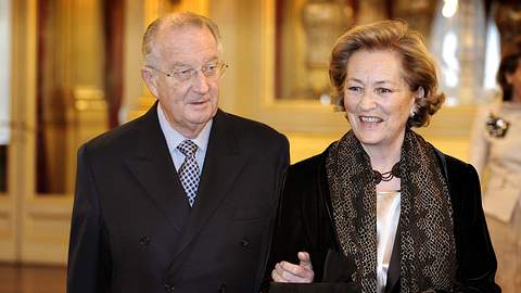 König Albert II. und Königin Paola von Belgien in Brüssel. - Foto: IMAGO / Reporters