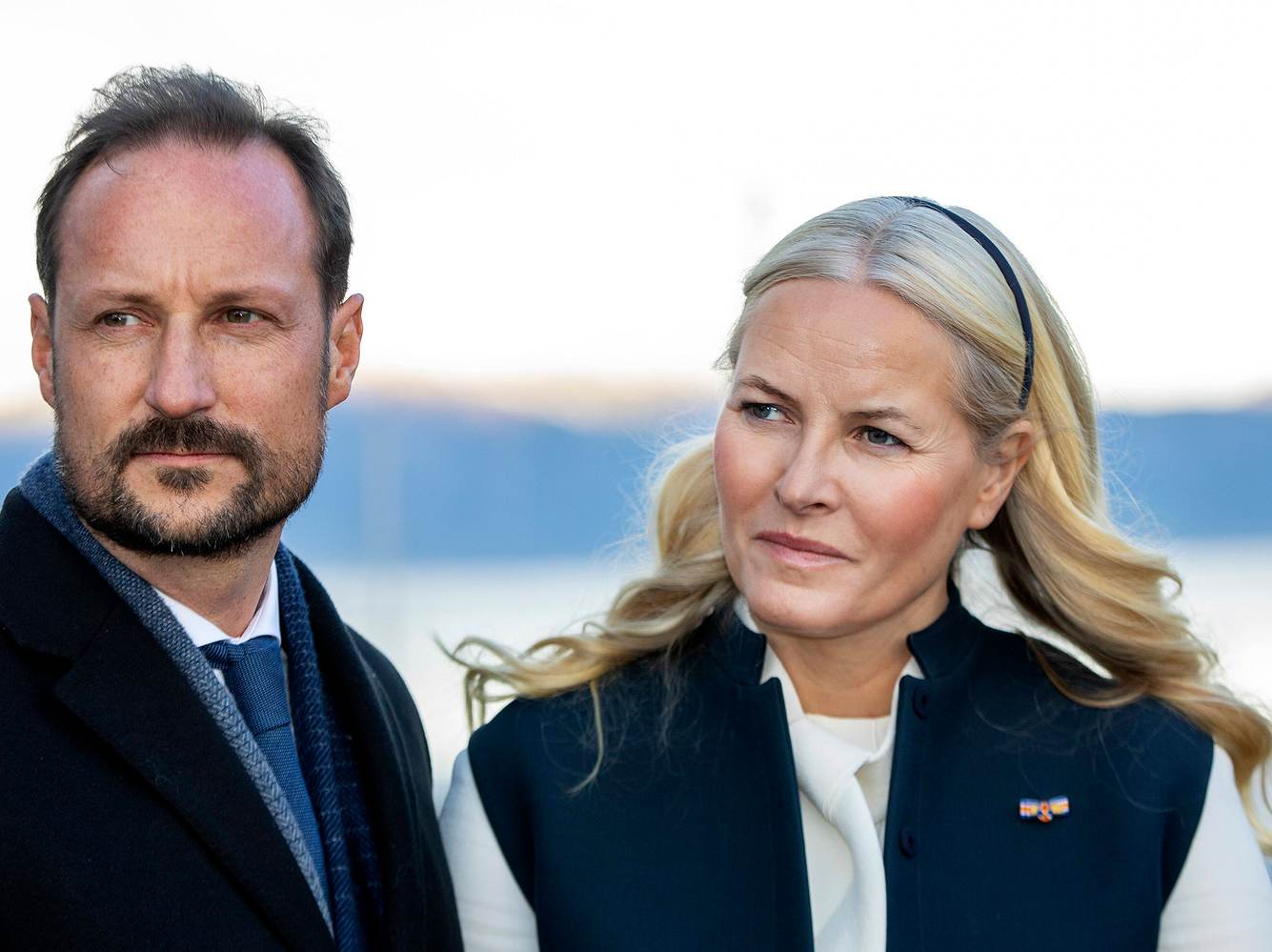 Prinz Haakon von Norwegen und Prinzessin Mette-Marit.