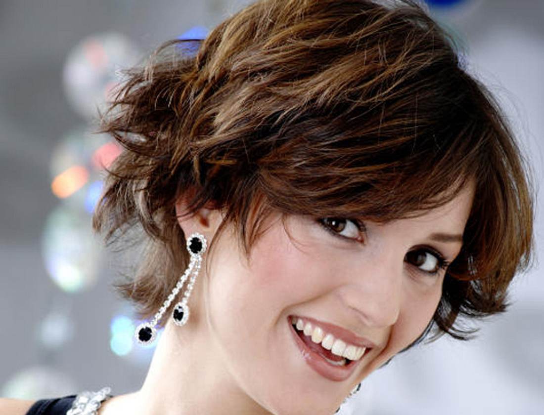 Lässig bedeutet nicht langweilig, wie diese Frisur beweist. Partyfrisuren zu Silvester