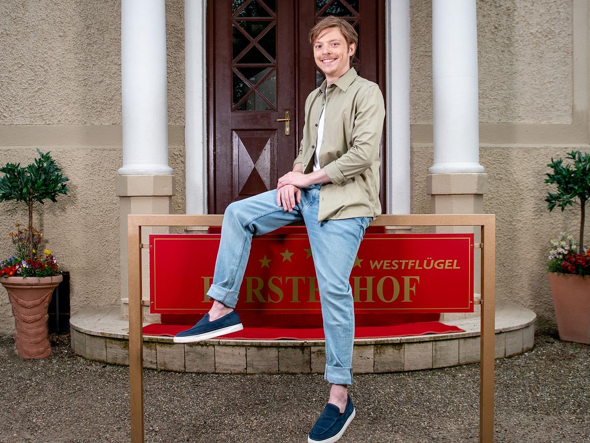 Lukas Leibe spielt den 'Sturm der Liebe'-Neuzugang Theo Licht