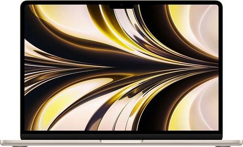 Apple MacBook Air Notebook, Polarstern (34,46 cm/13,6 Zoll, Apple M2, 8-Core GPU, 256 GB SSD)