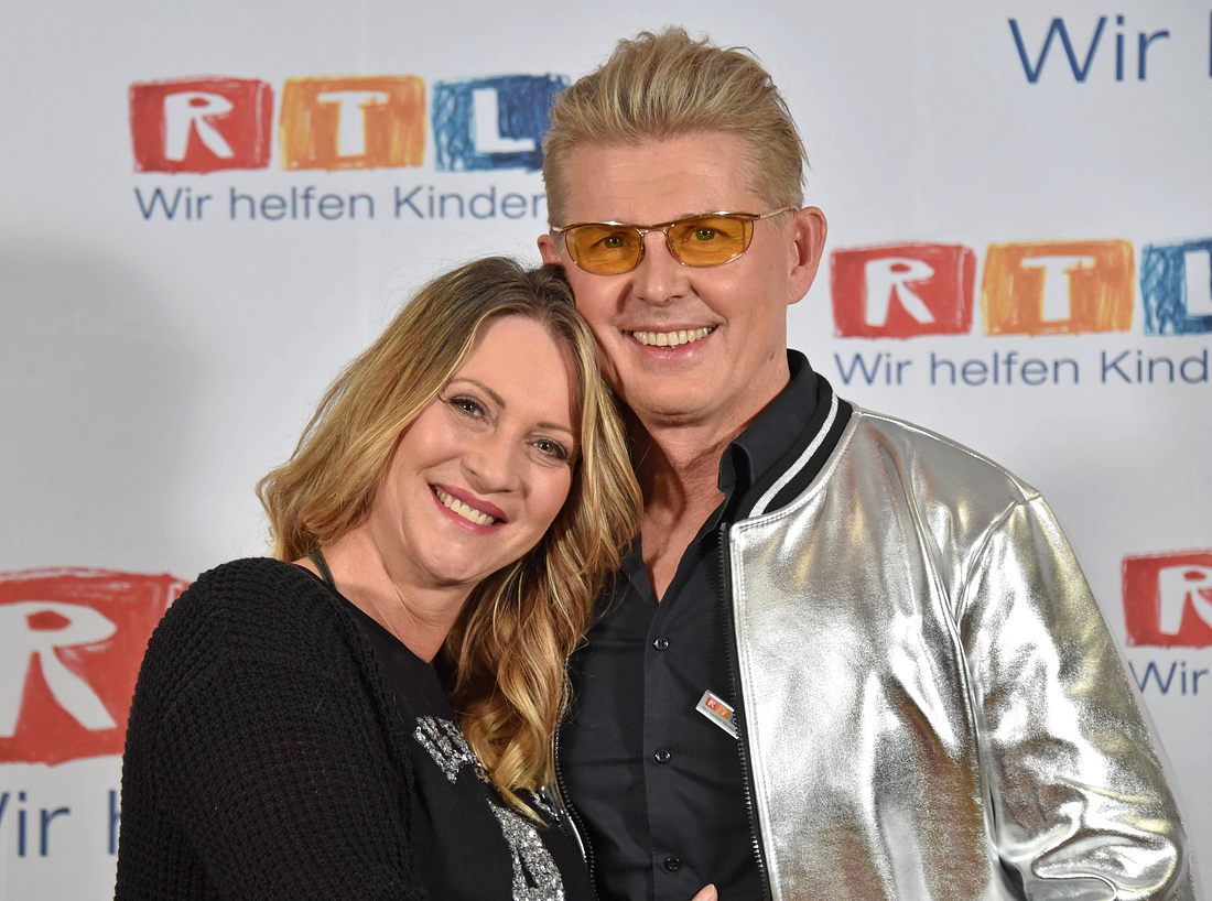 Yvonne König und Markus Mörl beim RTL-Spendenmarathon 2018.