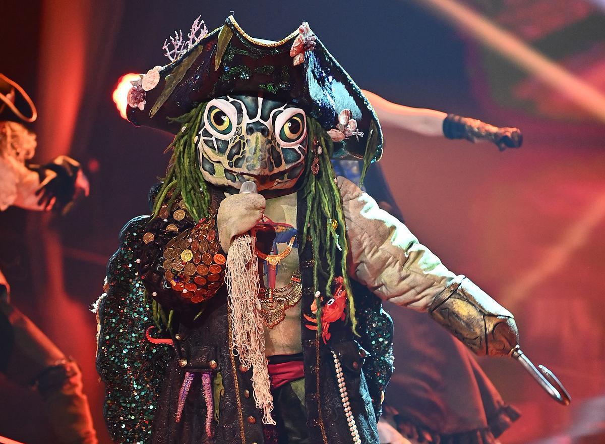 Die Piraten-Schildkröte bei 'The Masked Singer'.
