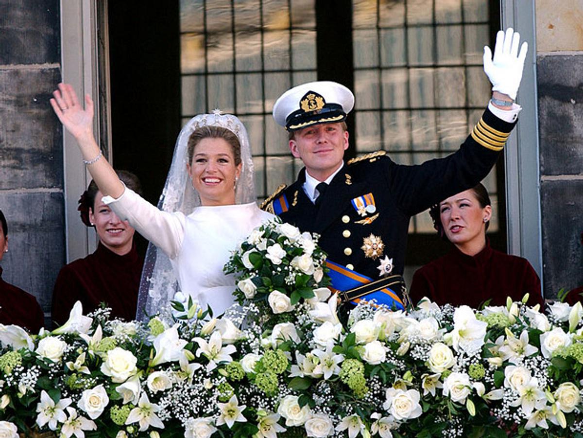 Máxima der Niederlande und Willem-Alexander feiern 15. Hochzeitstag